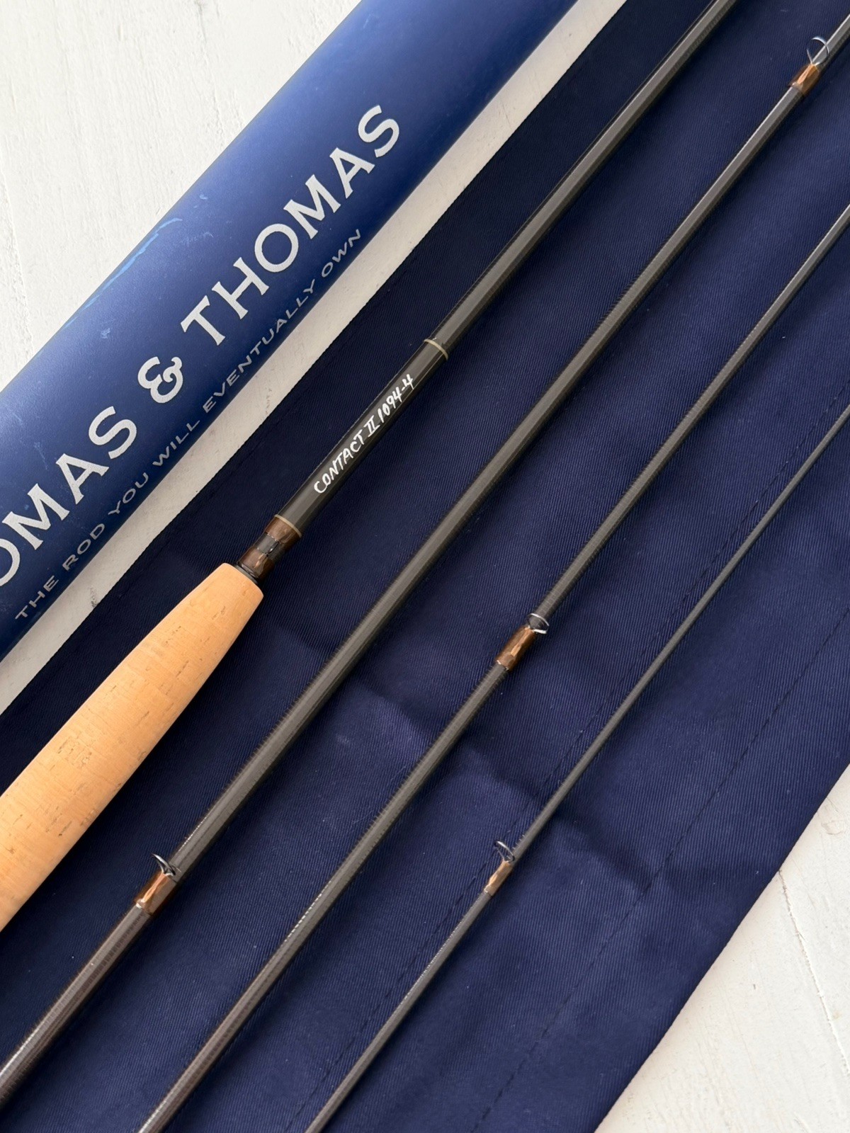 ** BEAUTIFUL**🔥 Thomas & Thomas CONTACT II 4wt 10’9”in~4pc Fly Rod!!🔥~LQQK~🔥