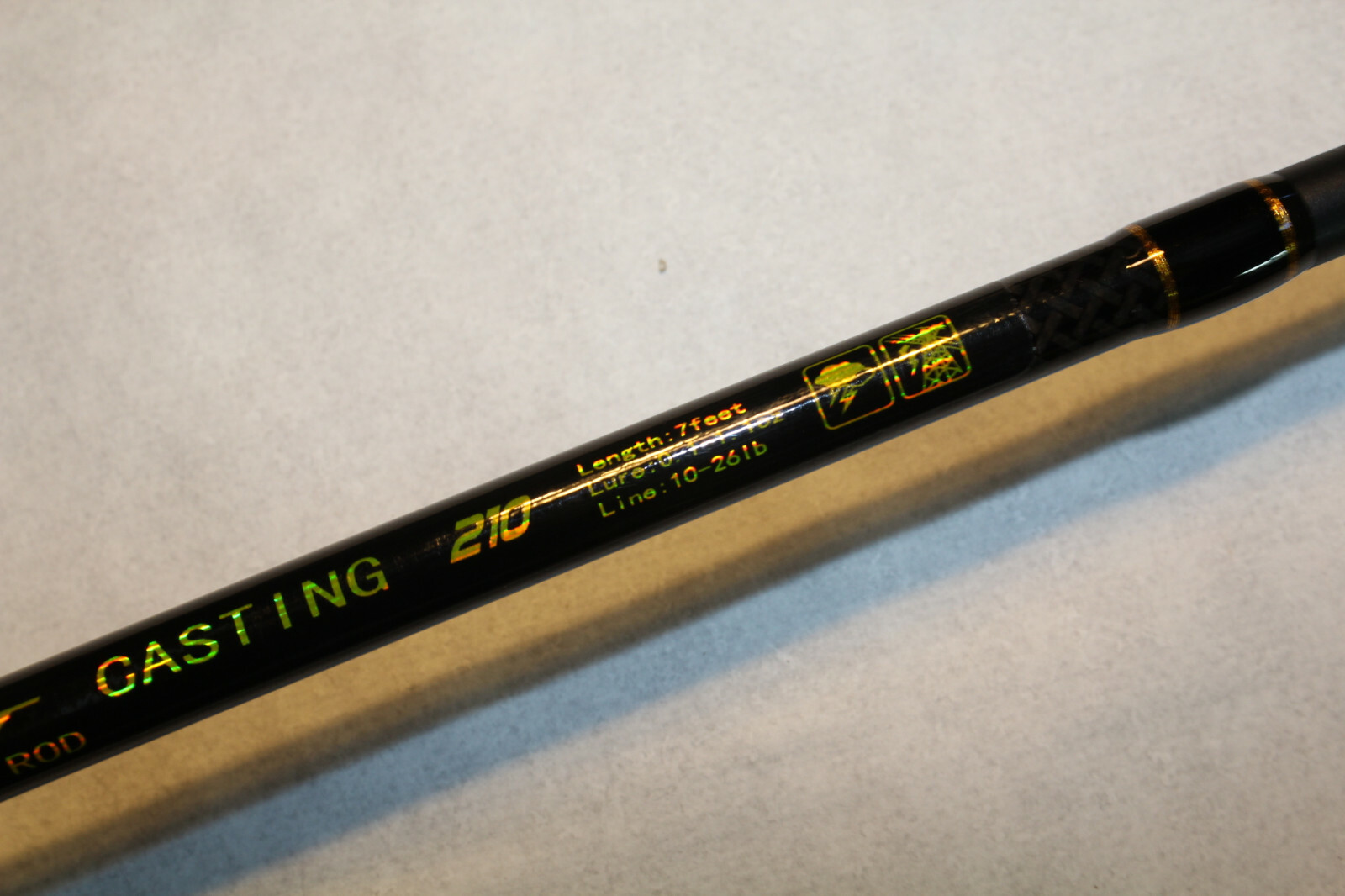 Entsport Camo Legend 3 piece 7′ casting fishing rod Medium M Heavy bass EPS23625