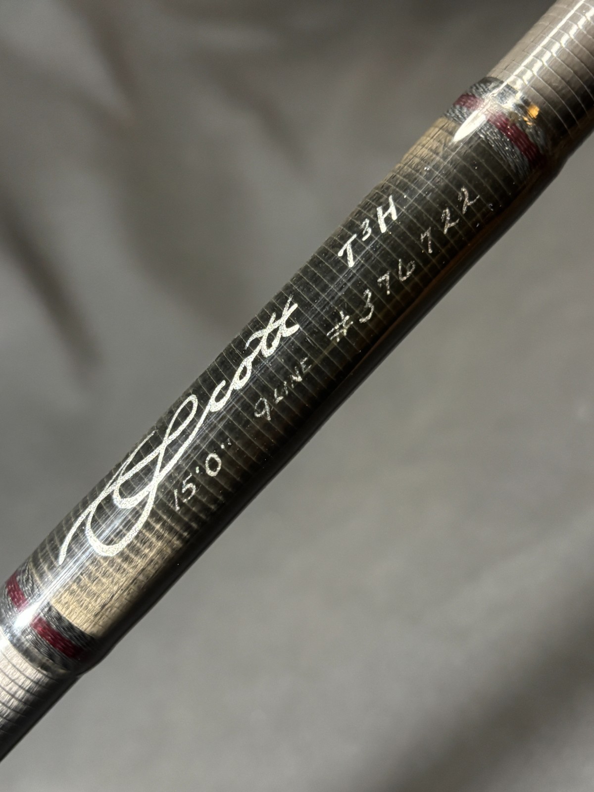 Scott T3h 1509/4 15ft 9wt 4pc Excellent Condition Fly Rod/Serial No.376722