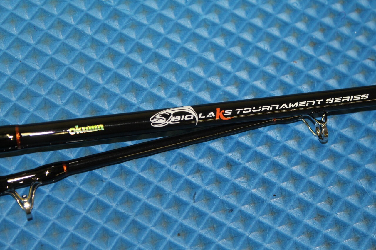 Okuma Big Lake Tournament Series Wire Trolling Rod 8′ 0″ Med/Heavy BLT-W-802MH