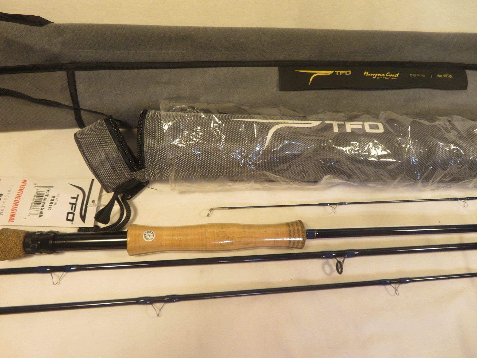 TFO Fly Rod, Mangrove Coast Model, 9’, 8 wt, 4 Piece, Brand New! #7043