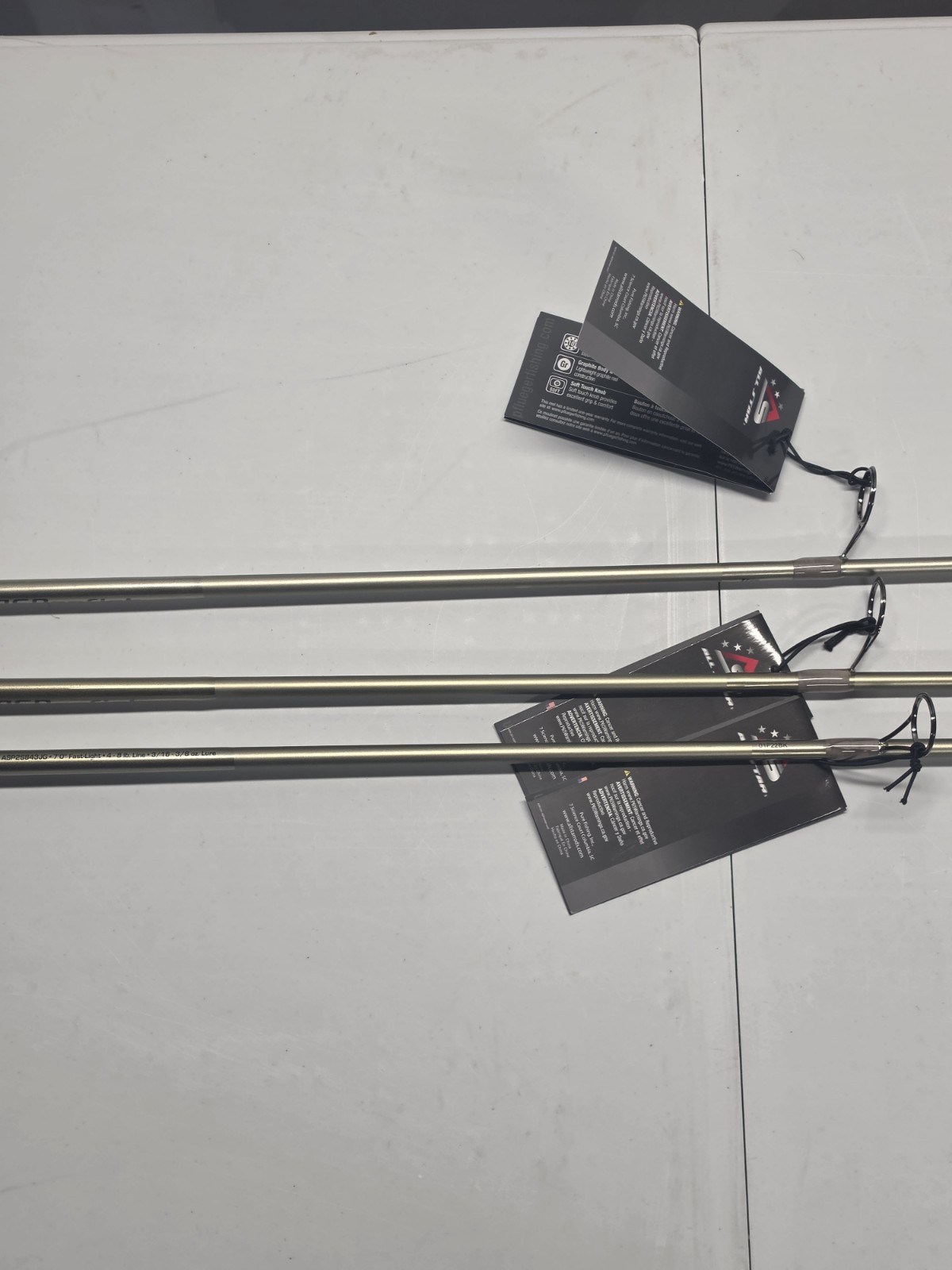 (LOT OF 3) All Star Panfish Spinning Rod 7’0 Fast Light
