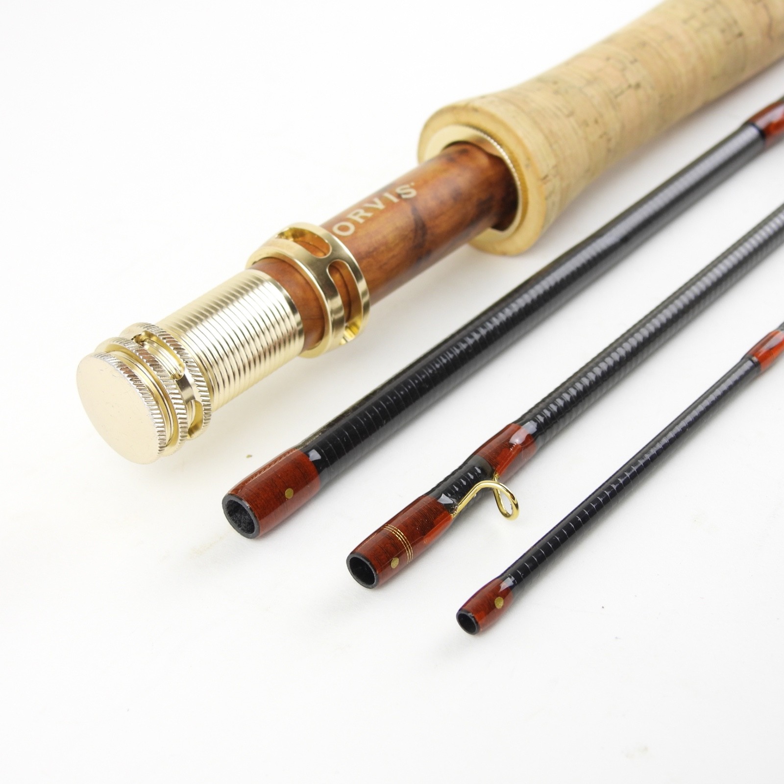 Orvis Superfine Touch Fly Fishing Rod. Full Flex. 7’ 6”. 4wt. W/ Tube & Sock.