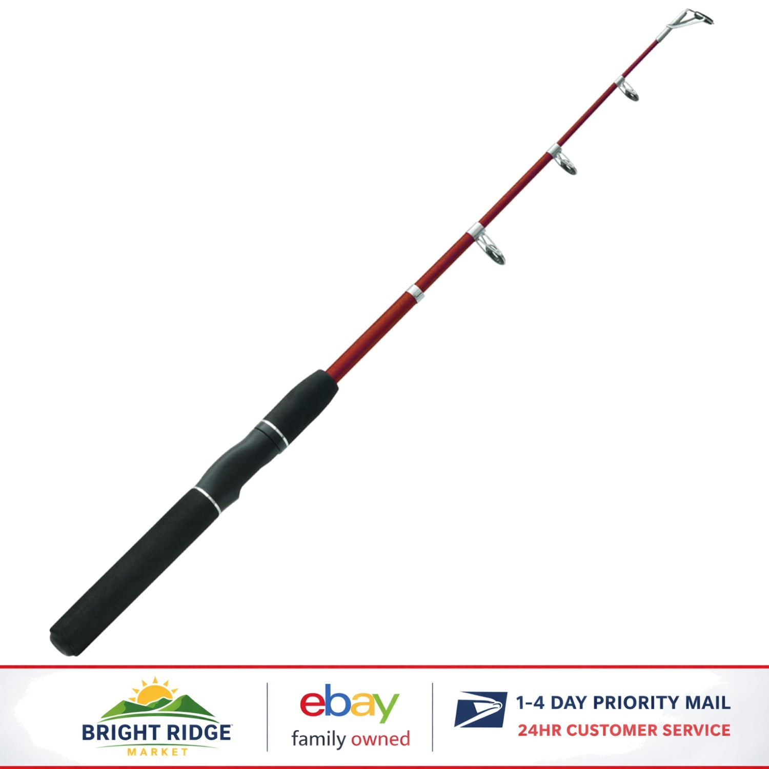 Lightweight Telescopic Fishing Rod for Trout with Medium Power and Easy Storage