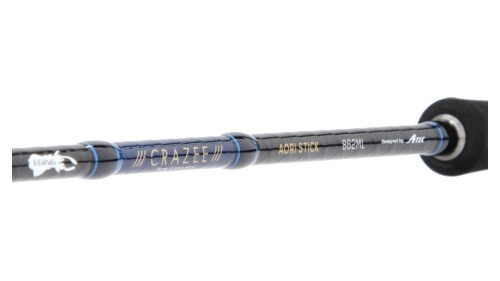 A-TEC Crazee Eging S862ML Aori Stick * Spinning Rod Perch Fuji Rings Japan Rod