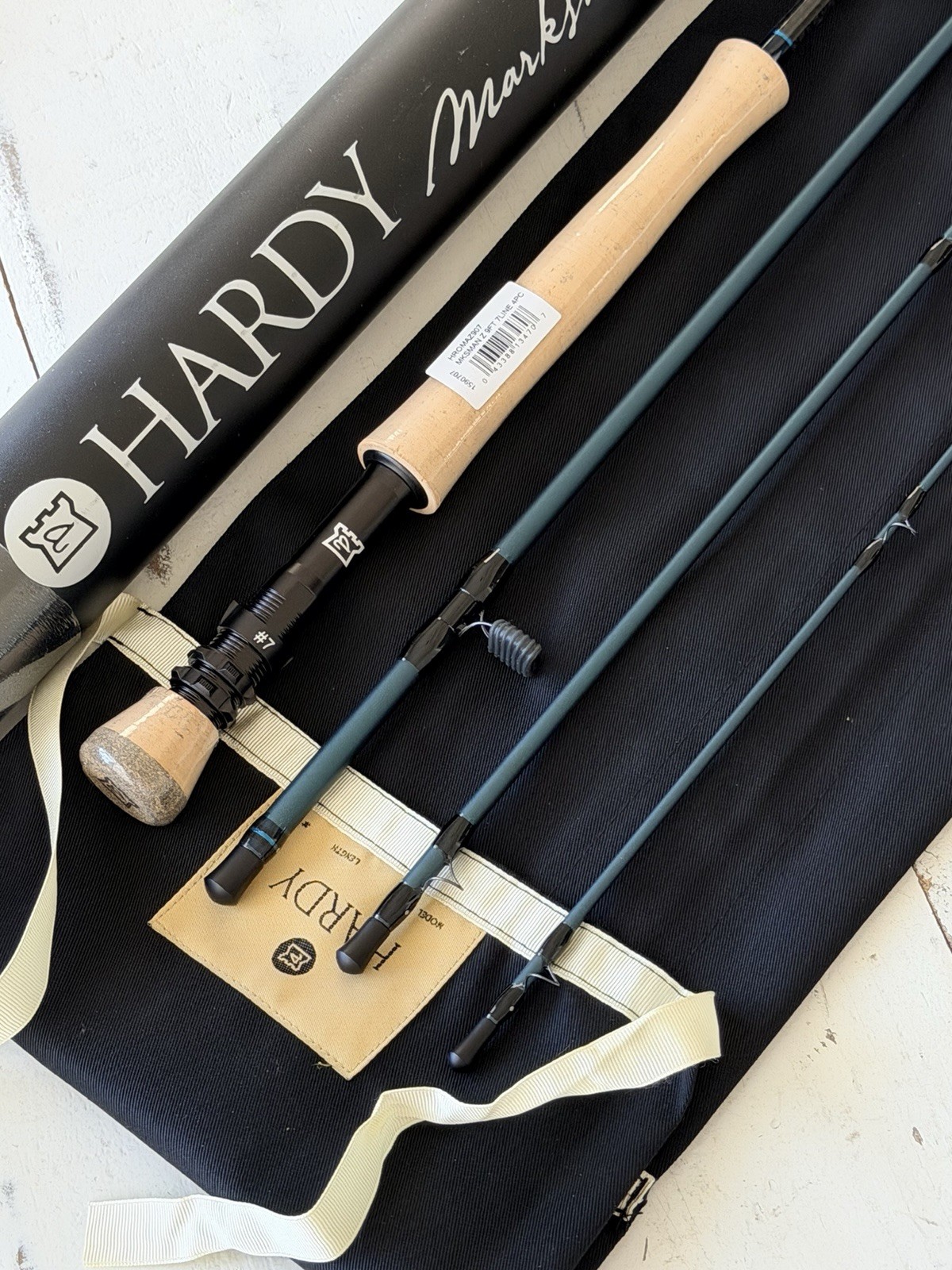 **BEAUTIFUL** 🔥NEW HARDY MARKSMAN Z 7wt. 9’Ft Fly Rod!! 🔥~LEGENDARY~🔥