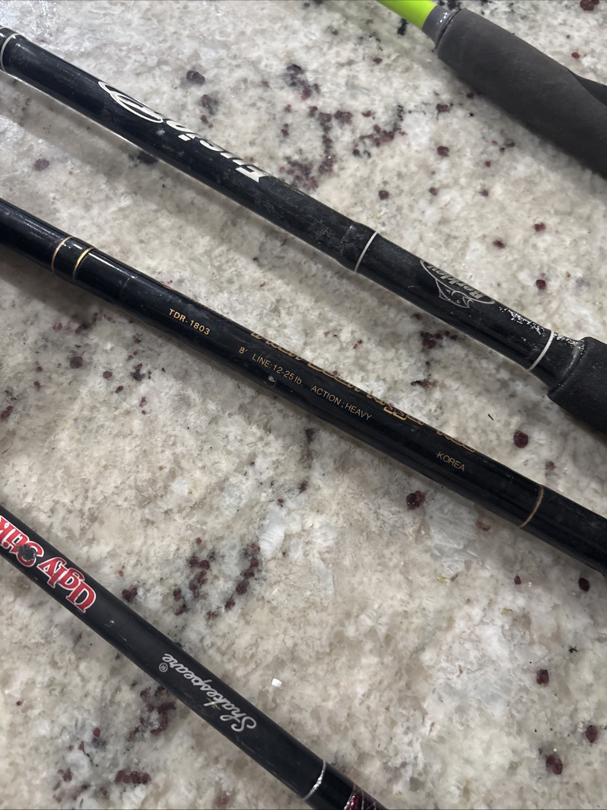fishing rods Triton Down Rigger Rod Fusion Igły Stik Gx2 Tournée Ts Special