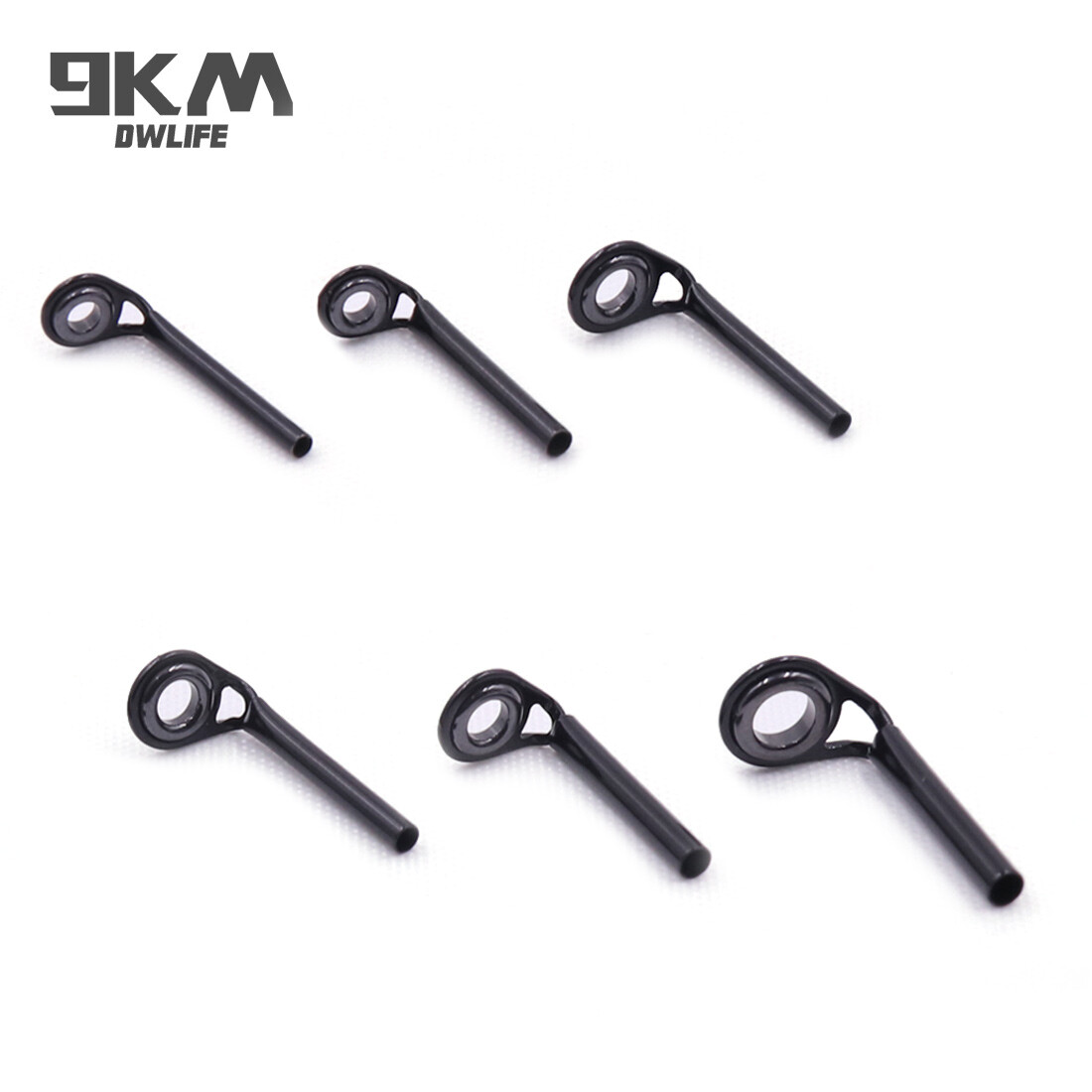 Fishing Rod Guides 5~10pcs MKT Rod Repair Kit Tip Top Guides Stainless Steel Set