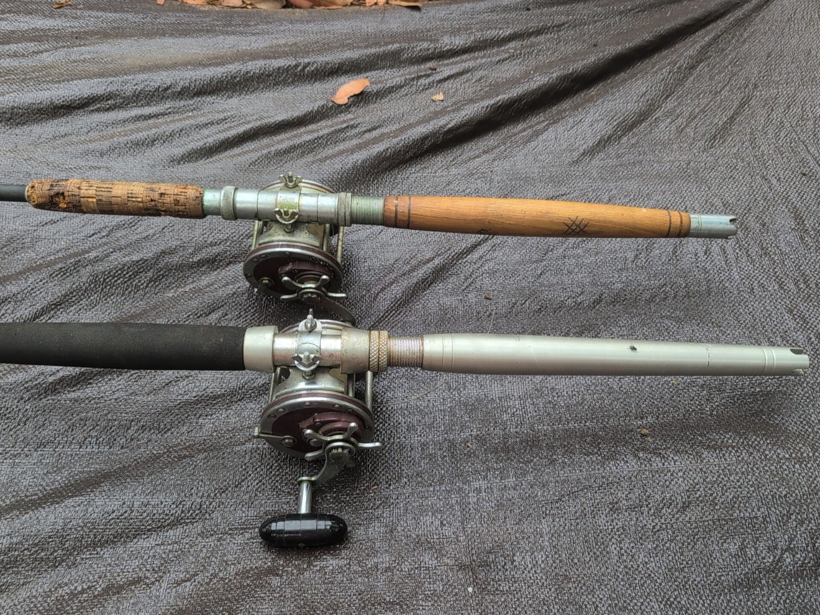 Vintage Star Rods Handcrafted Big Game Stand Up Fishing Rod 30-80 LB Lot Of 2