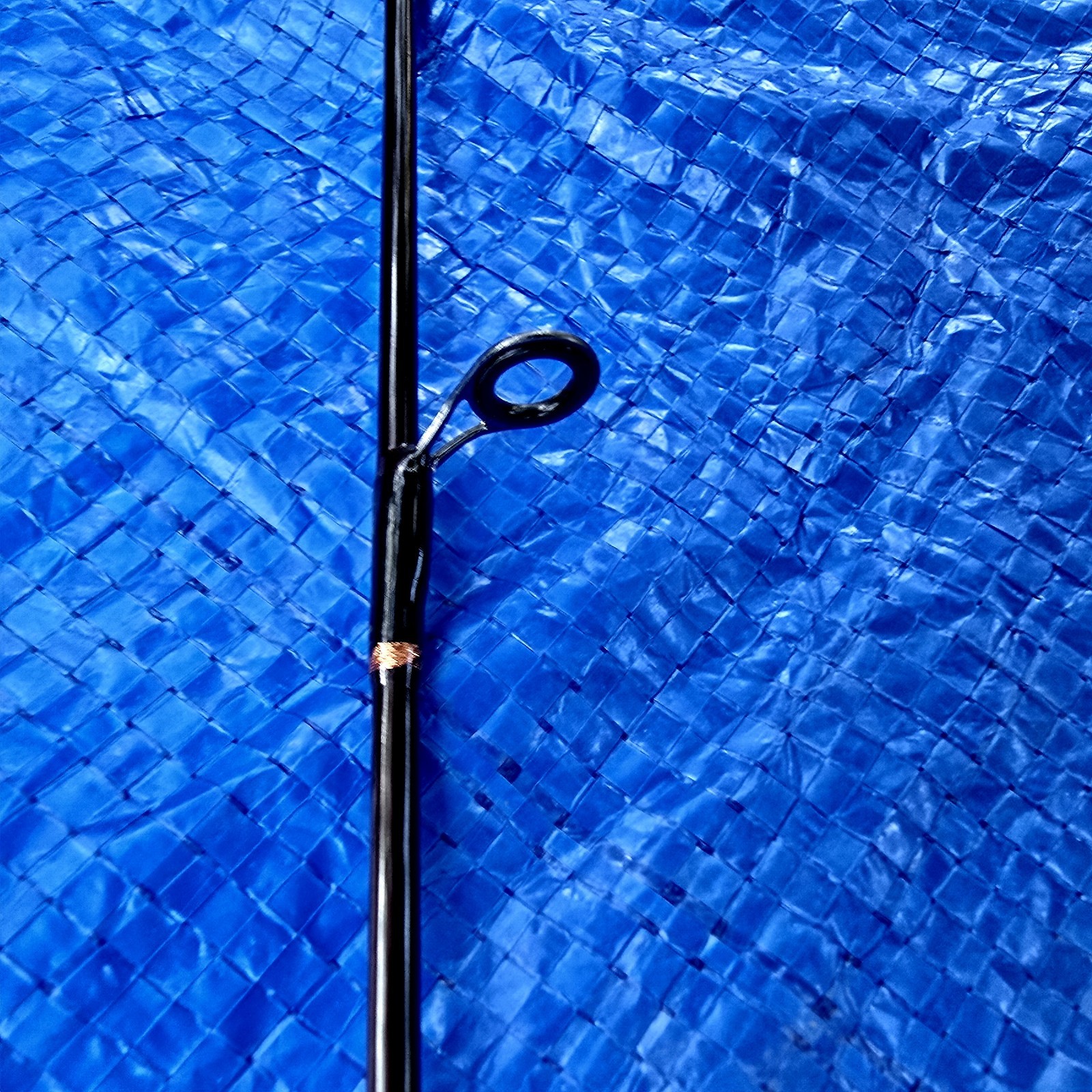 Thunder Bay Fishing Rod. 7’6″ Medium/Moderate-fast Baitcaster. Fiberglass Rod!