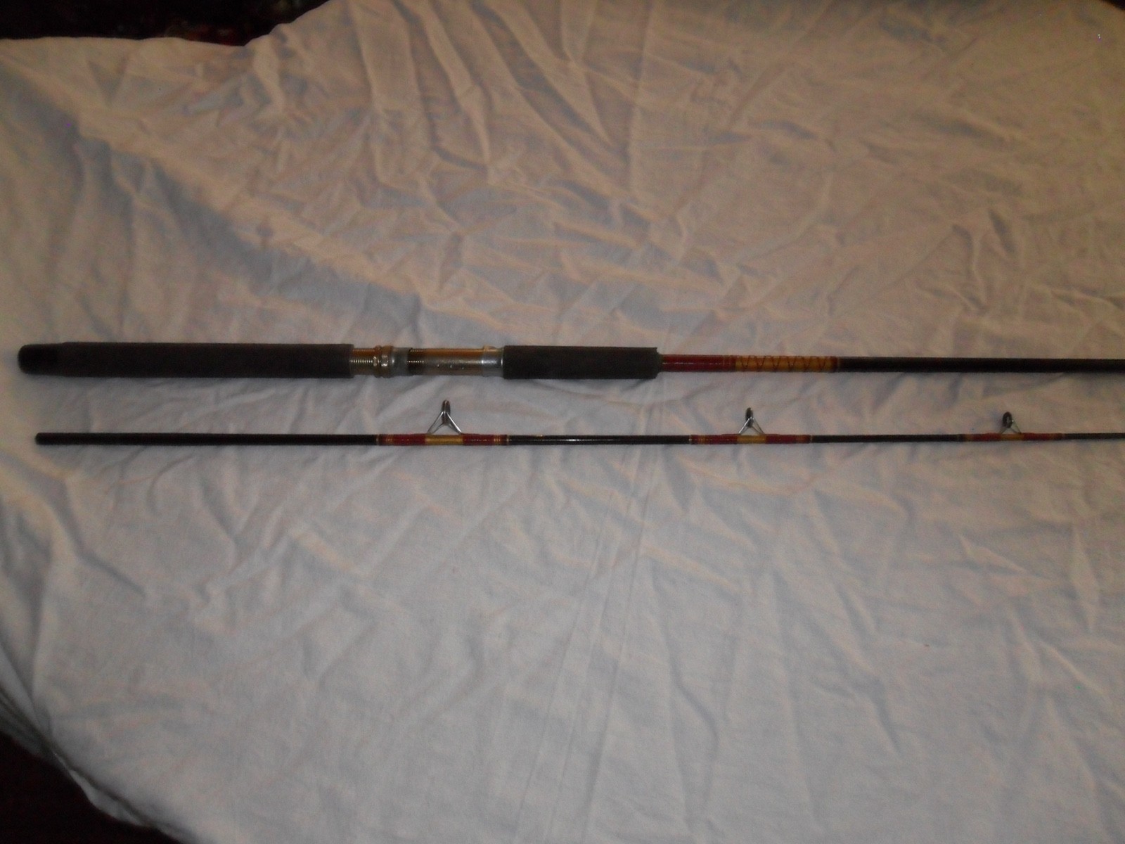 olympic 3670-2mf 7′ 2pc med.-heavy action spinning rod