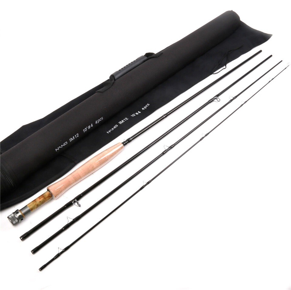 Nano Nymph 2/3/4WT 10ft IM12 Toray Carbon Fast Action Nymph Fly Fishing Rod