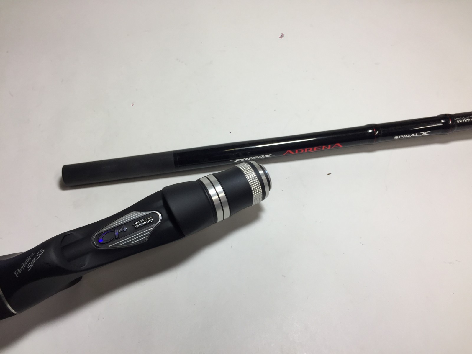 S9067) JACKALL x SHIMANO POISON ADRENA 172MH for Freshwater Bait Casting Rod