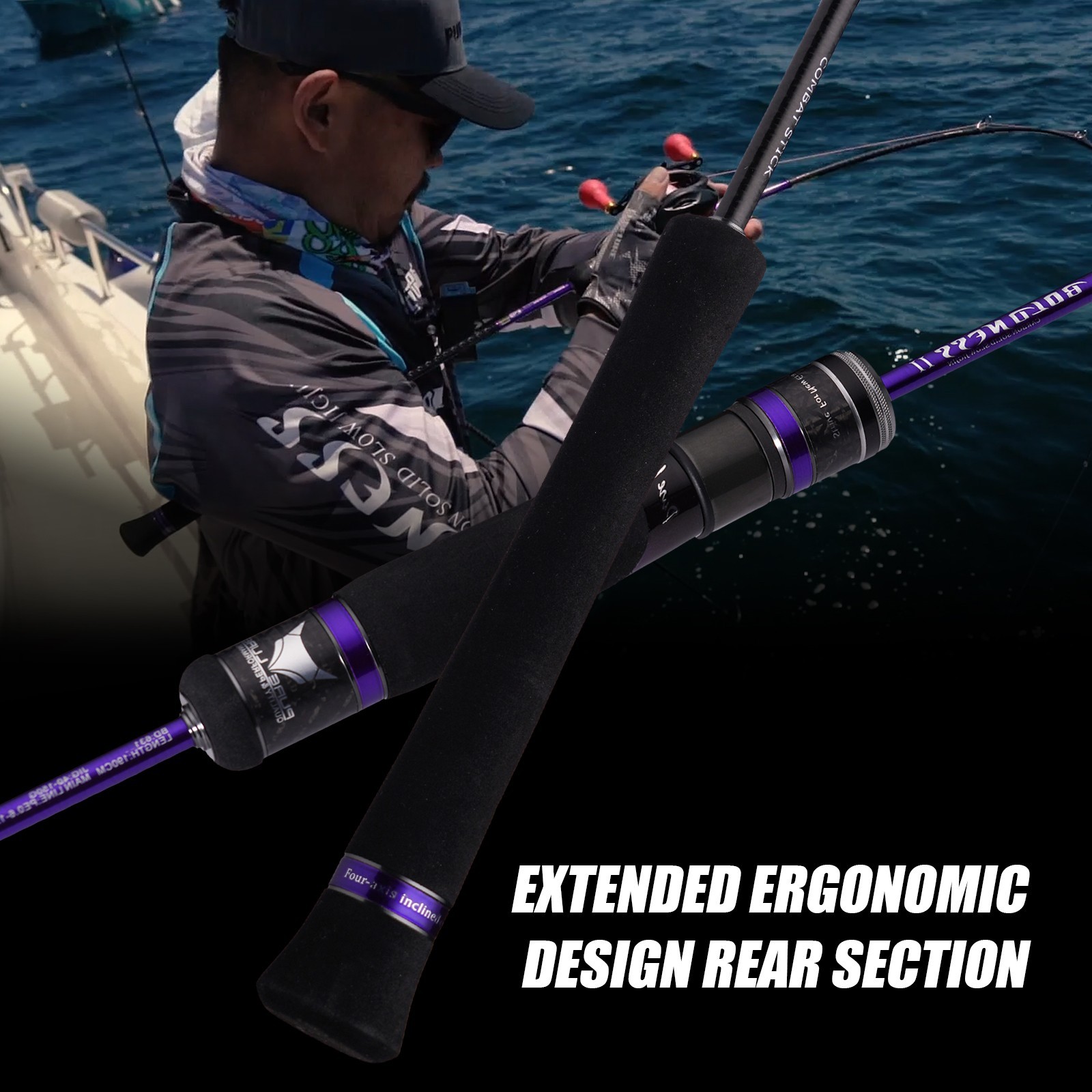 PURELURE BOLDNESS Slow Jigging Rod 1-Piece Jig Sea Boat Big Game L/M Power