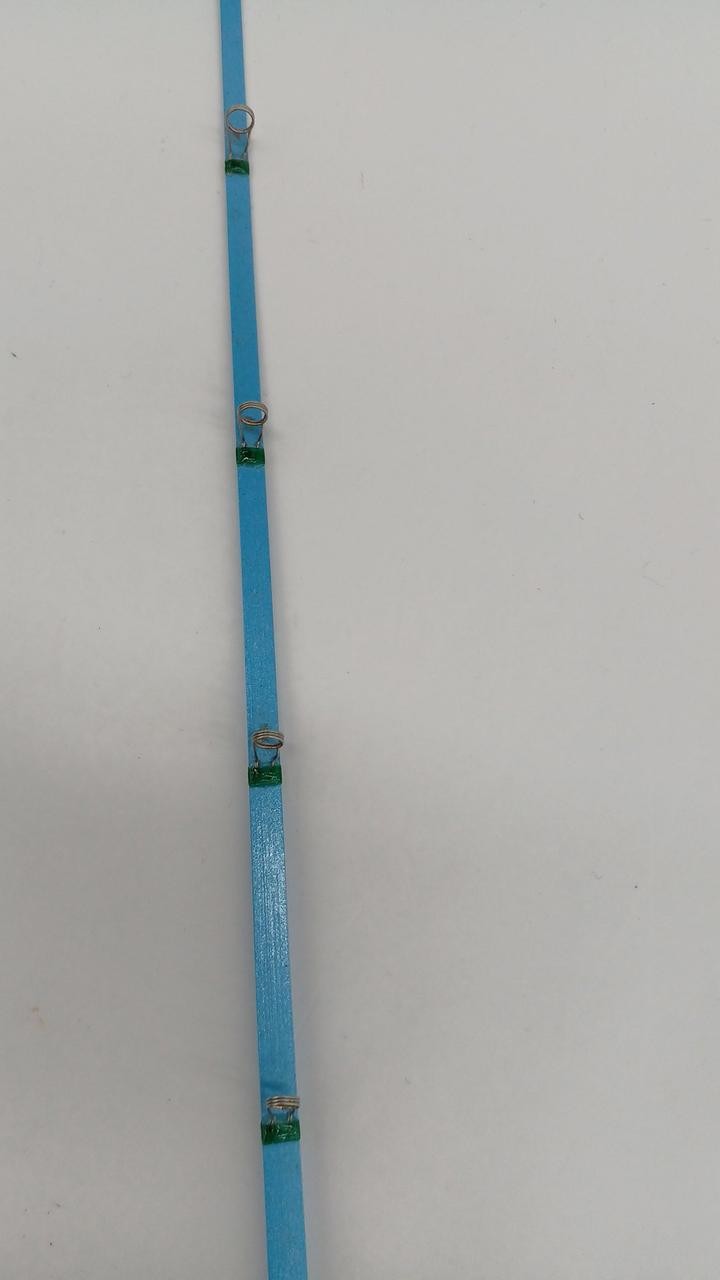 Creek Hibara King Tip Fishing Rod 37cm (14.6in), 3-9g Lure Load, Used