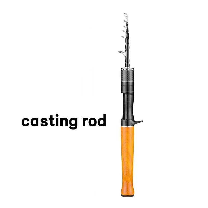 Telescopic Fishing Rods Spinning Casting Rod Carbon Fiber Rod Bass Ultra Light