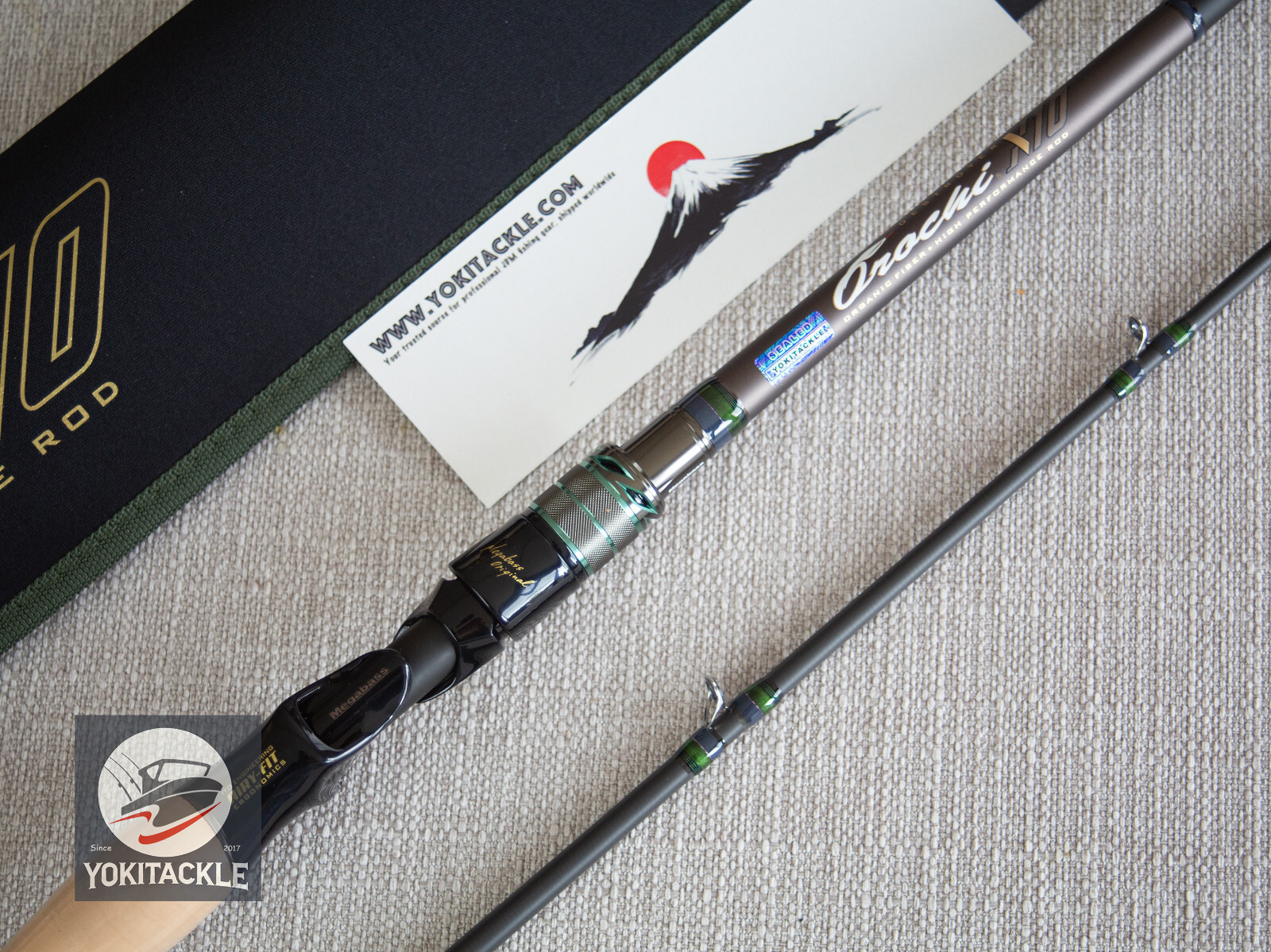 Megabass OROCHI X10 F6.1/2-66XT 2P Baitcasting Rod for Bass Shipping from JAPAN