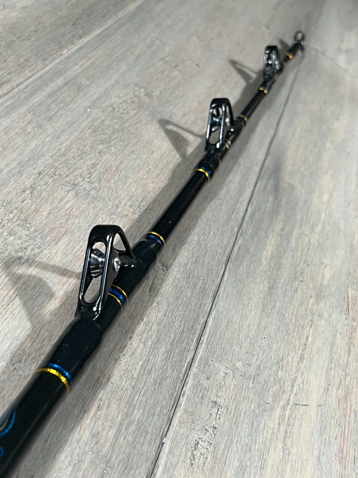 FISHAPPY Saltwater Offshore Straight Butt Trolling Rod 61 inch 80-120 lb