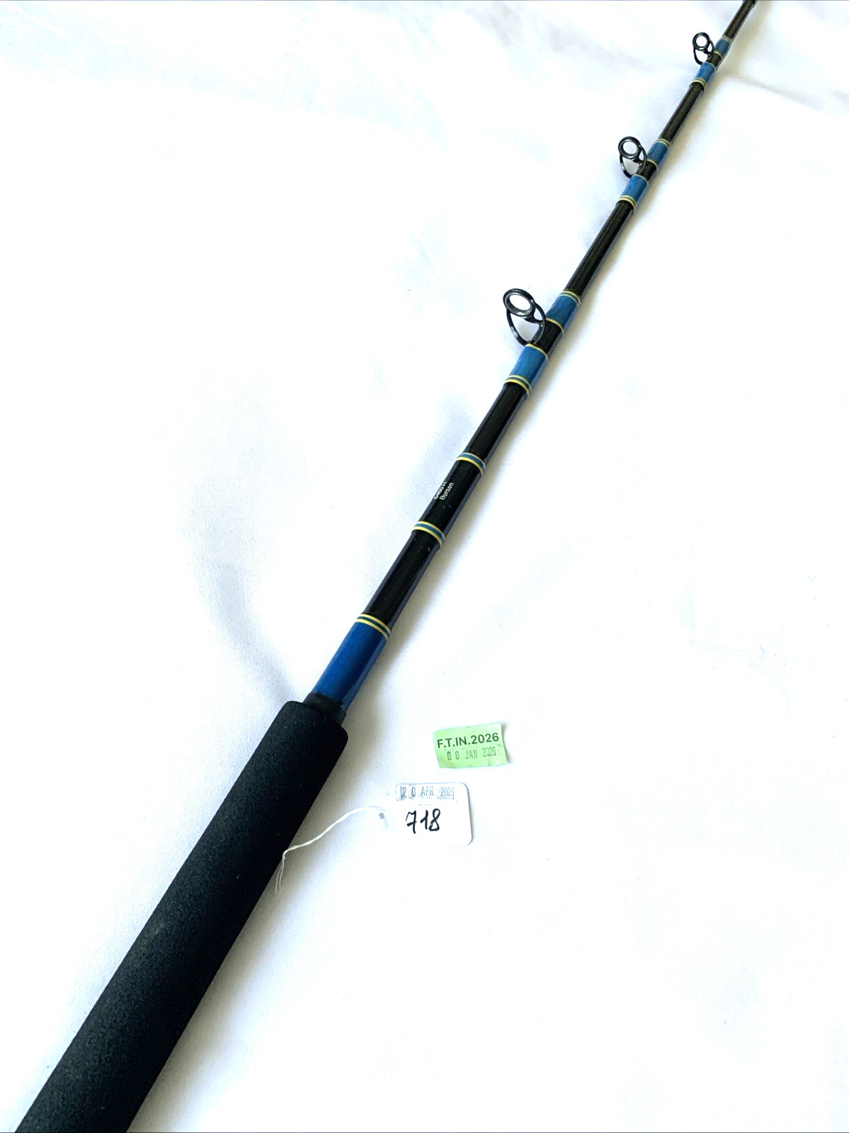 Calstar 6460H Custom Made ~40-100Lb Conventional 6Ft Fishing Rod Made In USA