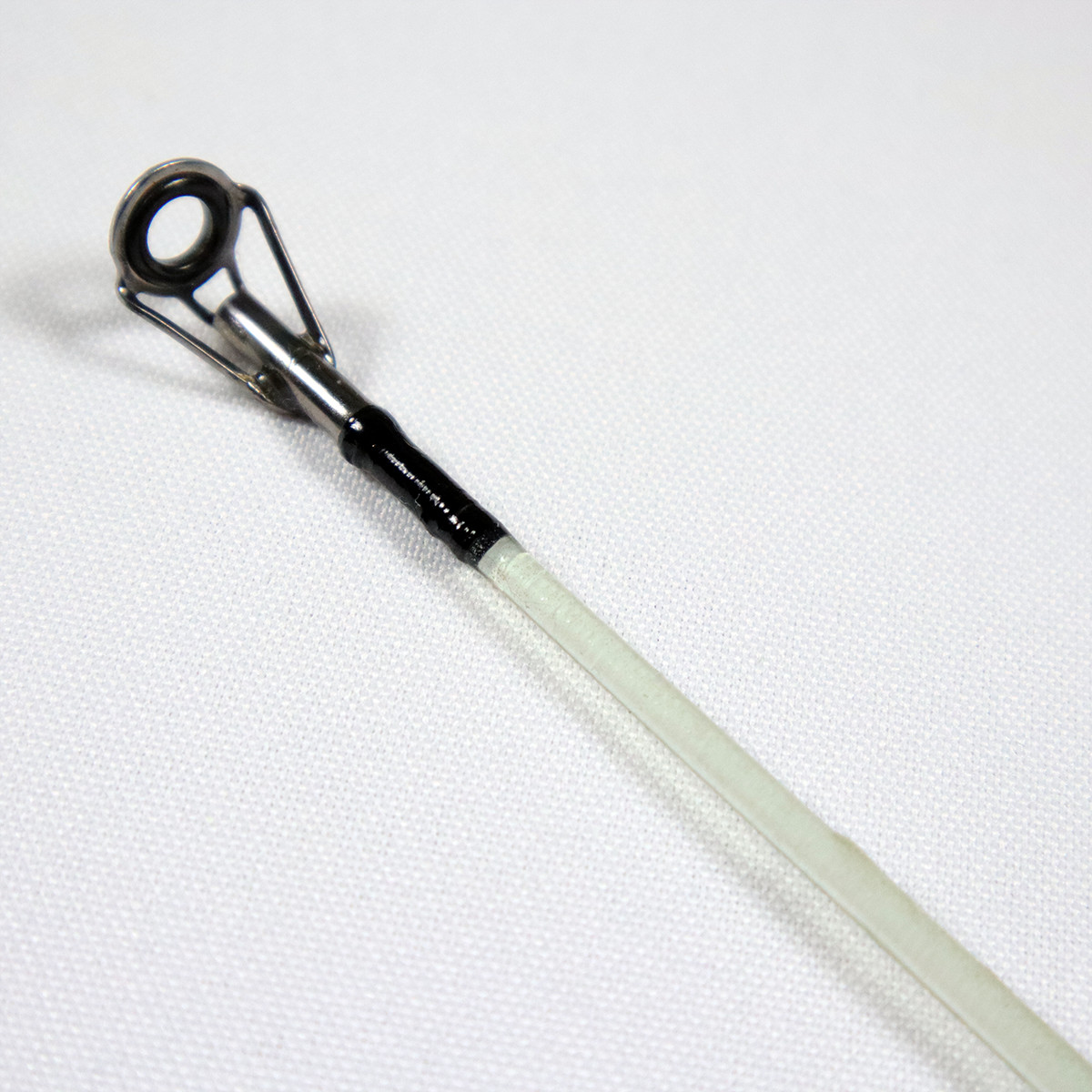 CROCODILE E-30 MH 8’10” TRANSPARENT solid fiberglass fishing rod~2 section