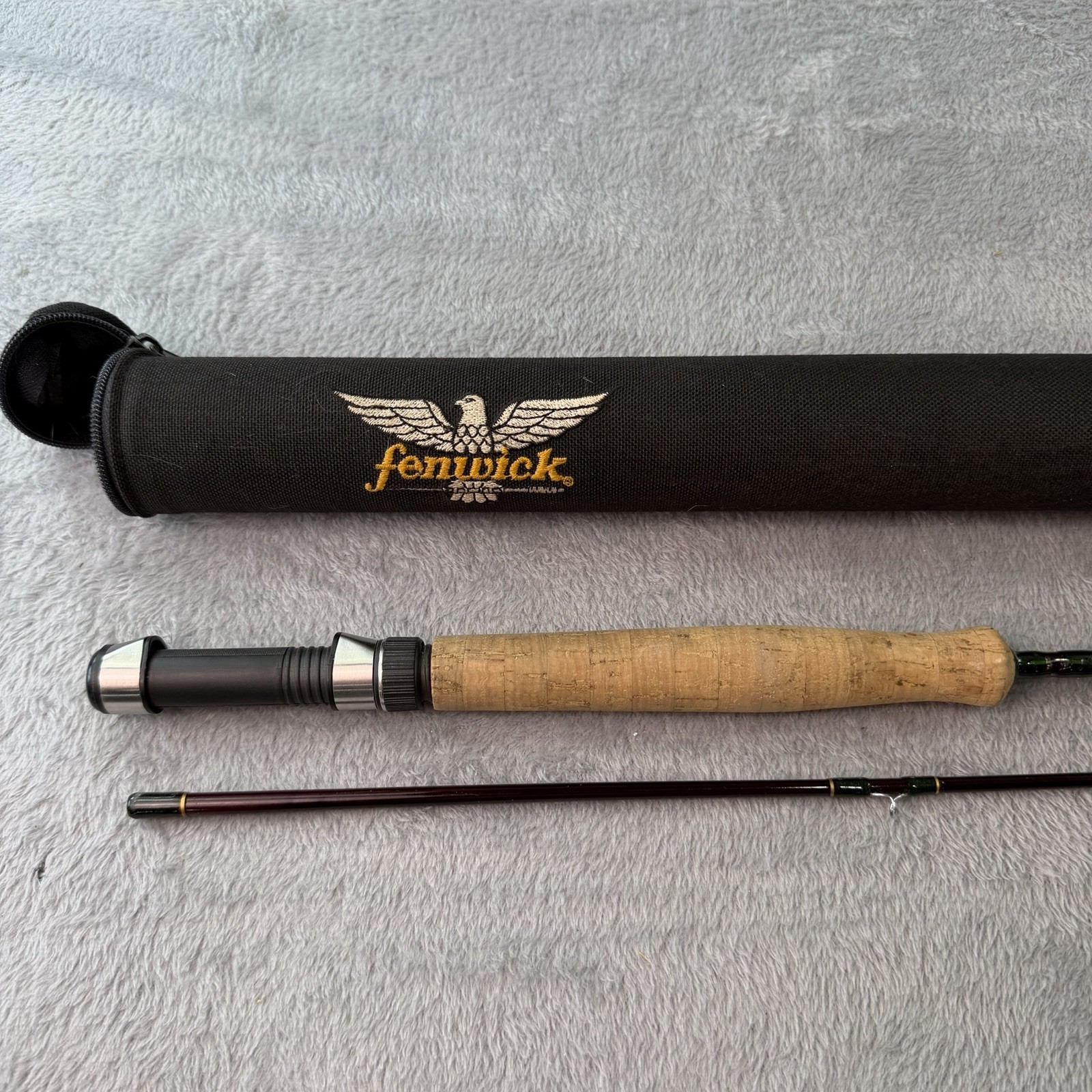 Fenwick Methods Graphite MF866 Adga Fly Fishing Rod 8′ 6″ 2pc 6wt 3 1/8oz Y249