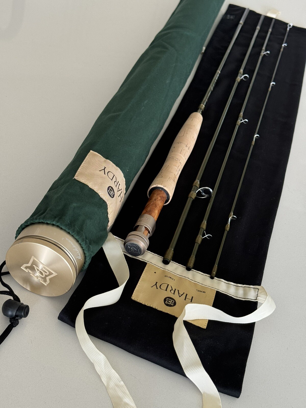 **BEAUTIFUL** HARDY MARKSMAN 2. 5wt 8’6”in~4pc Fly Rod!! 🔥MINT🔥