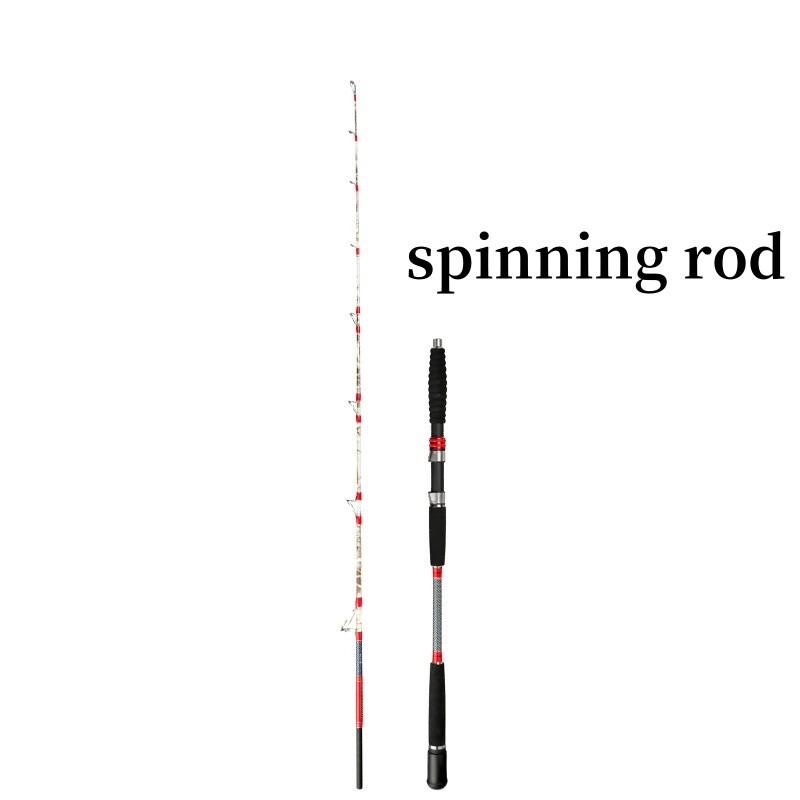 1.6M/5.3FT Saltwater Spinning Fishing Rods Trolling Rods Sea Boat Fishing Pole