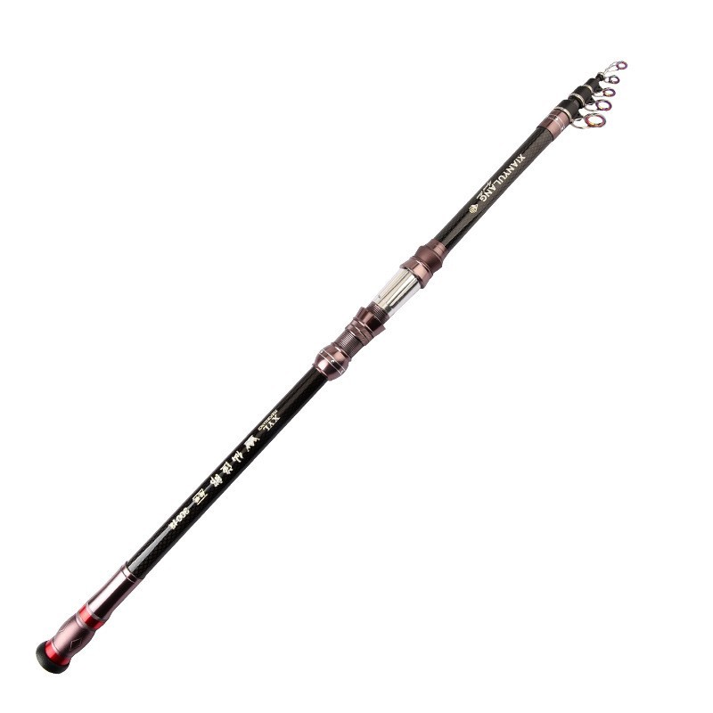 Telescopic Fishing Rod Carbon Fiber Spinning Rod Travel Fast Sensitivity Pole