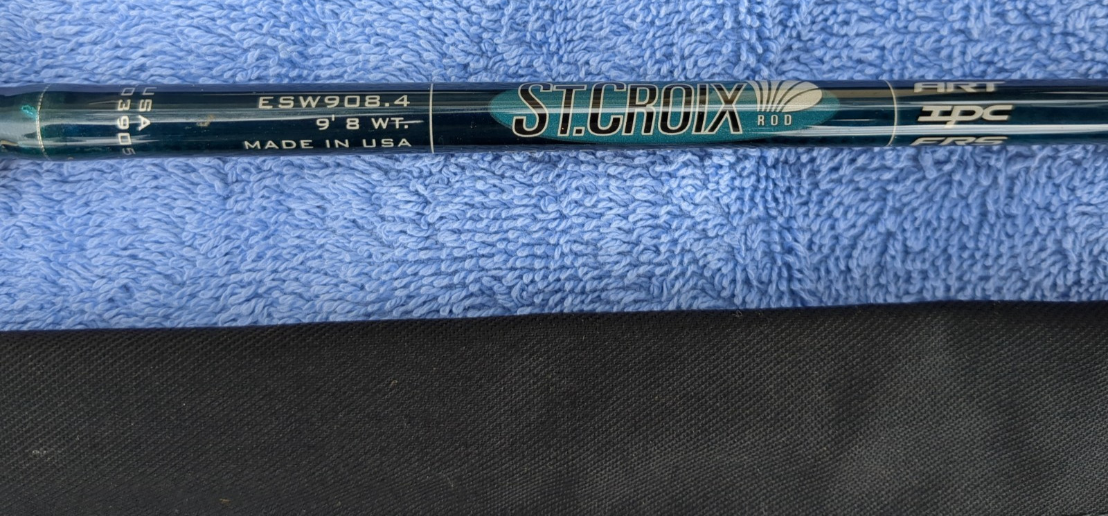 St Croix Rod, Legend Elite Saltwater Fly Rod, 9′ 8wt, ESW908.4, USA NF03905 Case
