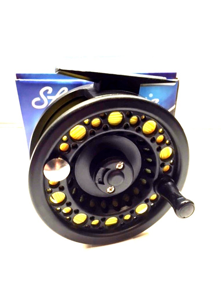 Shakespeare Omni Fly Fishing Reel Line , Backing and Leader fitted Ready To Use