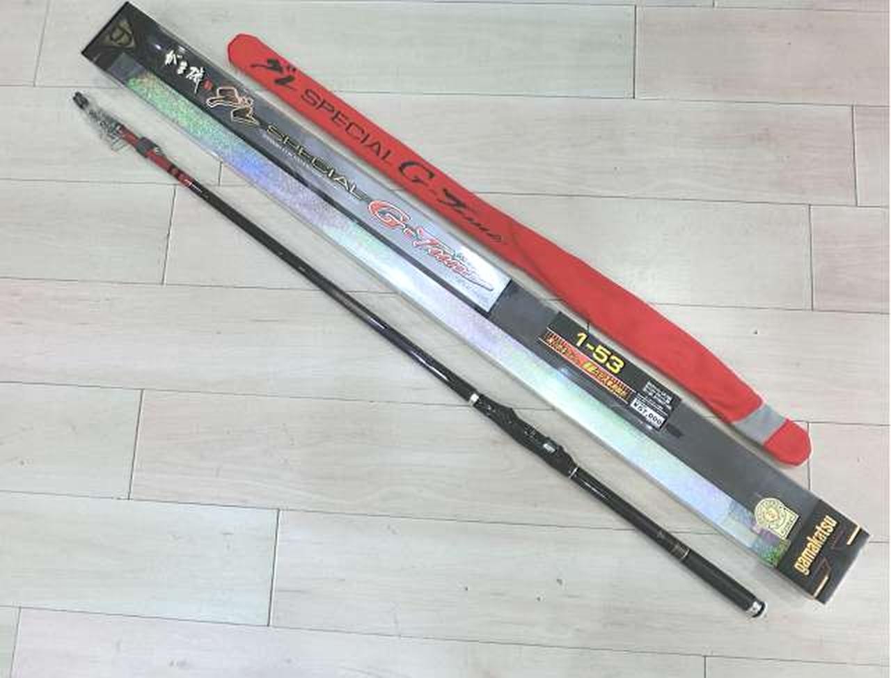 Gamakatsu G-TUNE 1-53 Fishing Rod 5.3m (208in) Tournament Power & Sensitivity