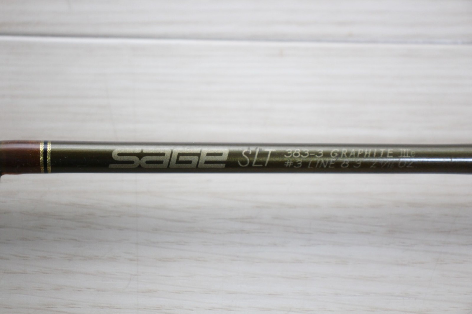 SAGE SLT 383-3 Fly Rod 8’3” #3 3pc Graphite IIIe Light Line w/ Tube Sock M90