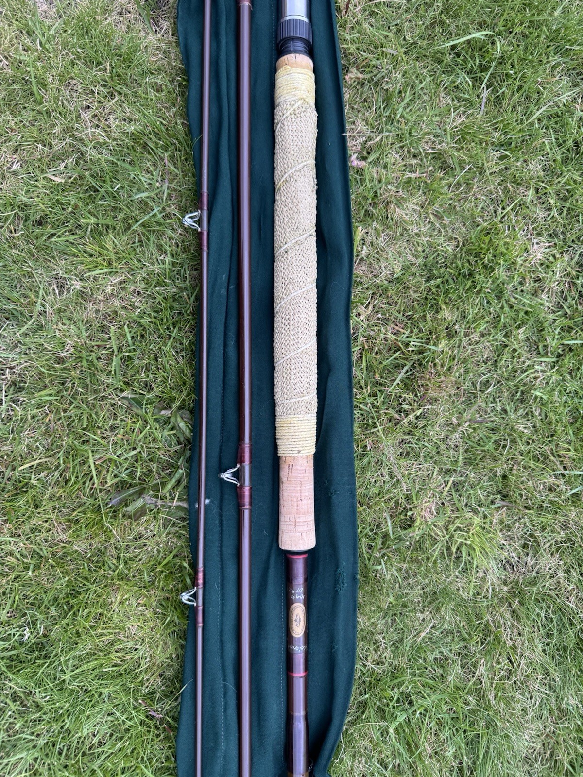 Rare Gold N West Fly fishers Canada Salmon Fly Fishing Rod 15ft