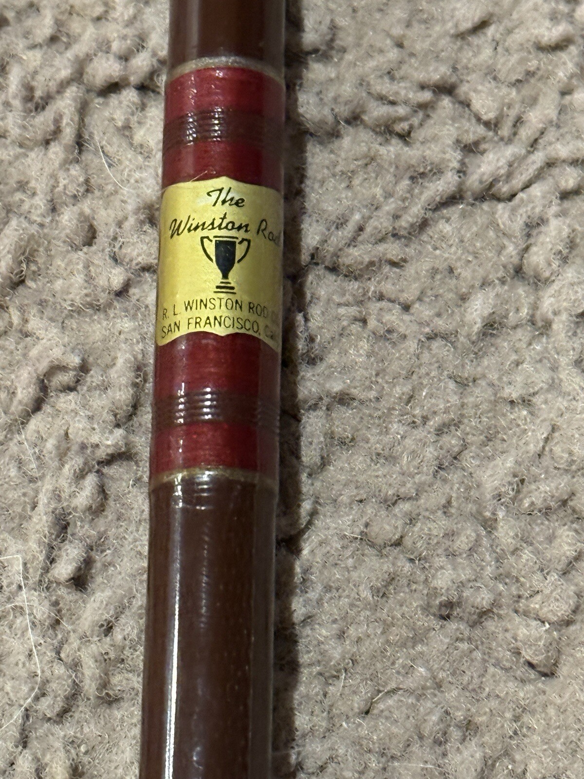 r.l winston san fransisco fly fishing rod 9 1/2 feet long