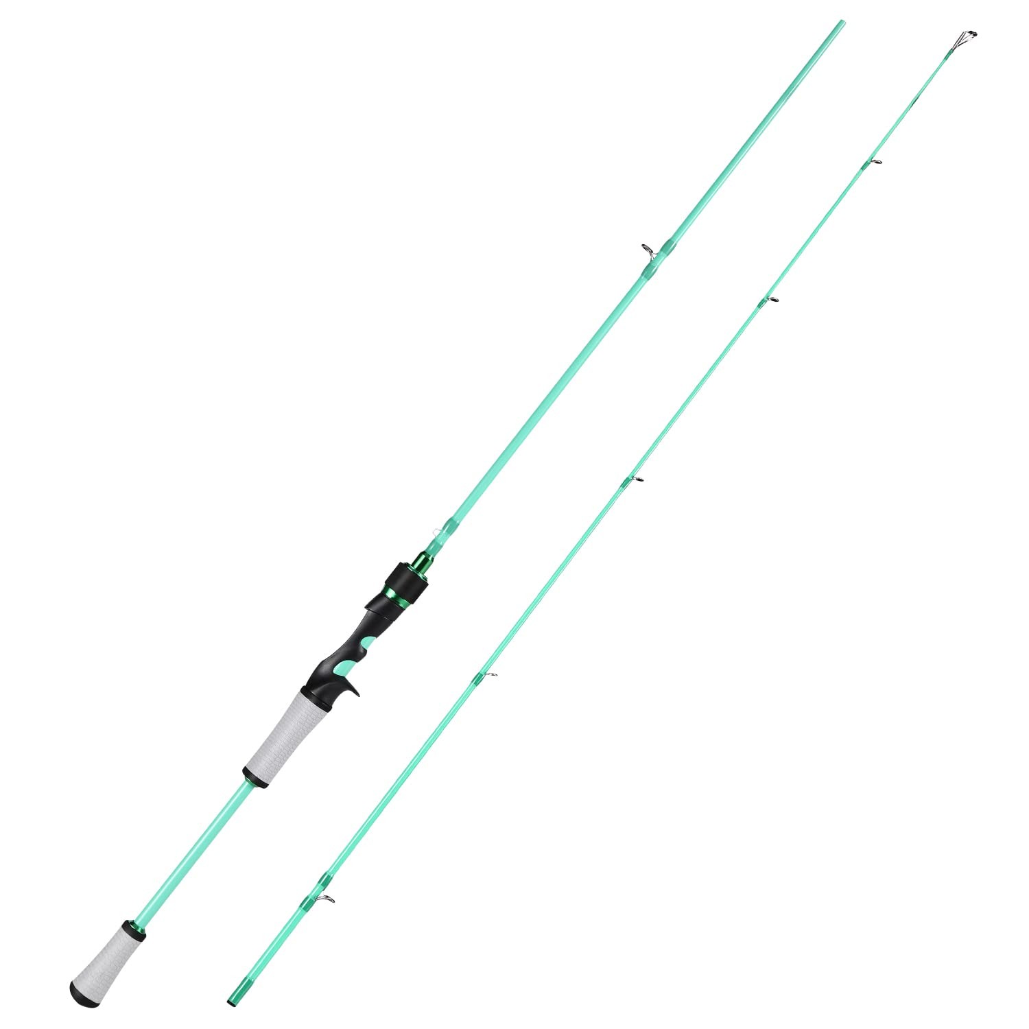 One Bass Fishing Rod Fishing Pole 30 Ton Carbon Fiber-7 Blue