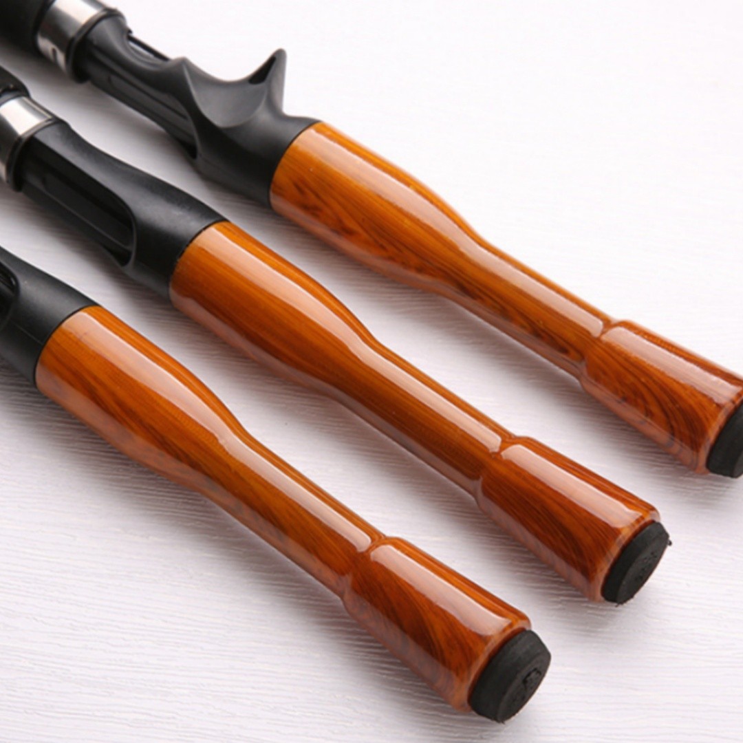 Mini Fishing Spinning Casting Rod 1.3-1.8m Telescopic Carbon Fiber Pole Sea Bass