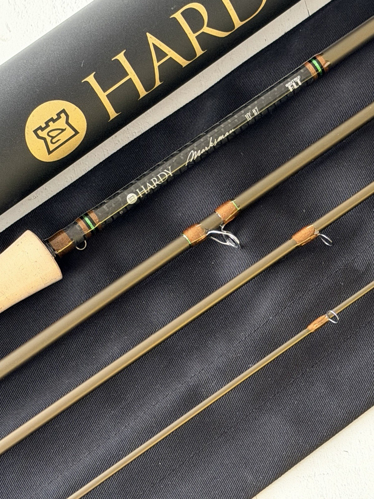 **BEAUTIFUL** 🔥NEW HARDY MARKSMAN 7wt. 9’Ft Fly Rod!! 🔥~LEGENDARY~🔥