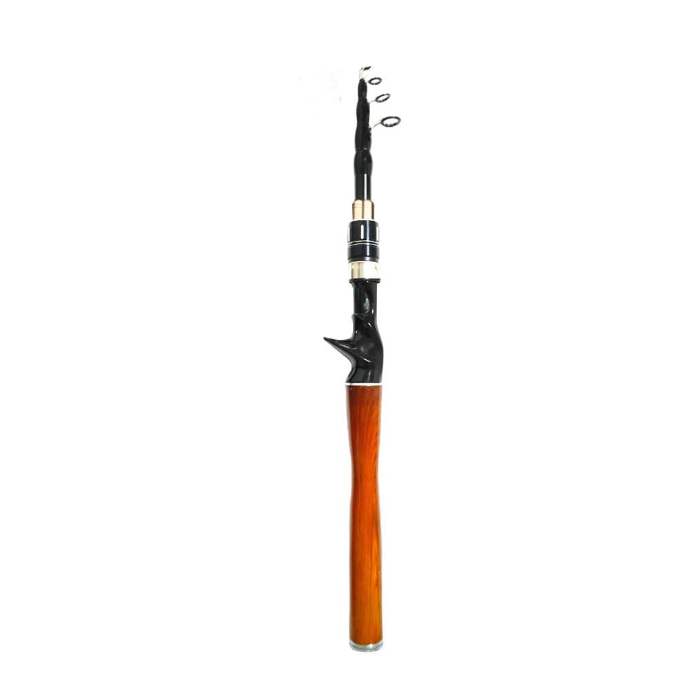 Sougayilang ML Telescopic Fishing Rod Carbon Fiber Spin Cast Foldable 1 8M for 2