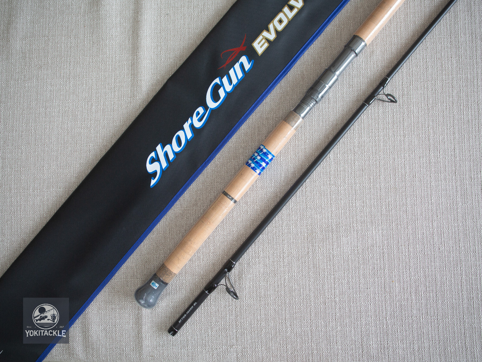 PALMS 21 ShoreGun EVOLV SFTGS-103XH/BL Spinning Rod Shipping From JAPAN
