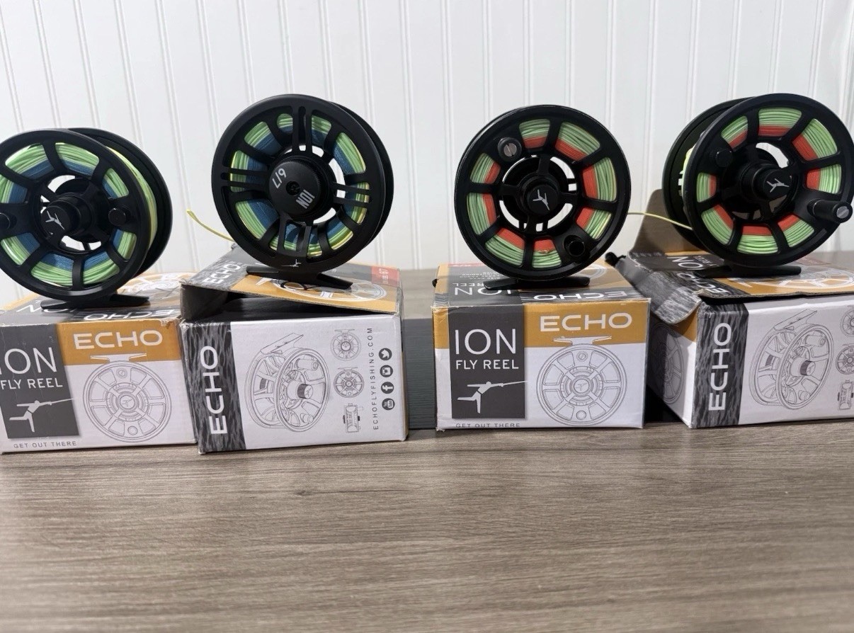 Echo Carbon XL, 3 echo ion reels, and 6wt line LOT