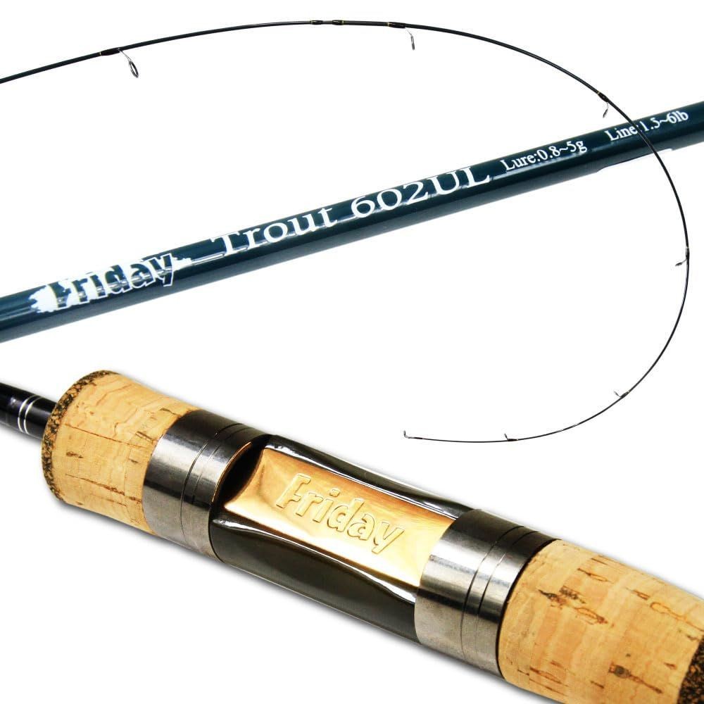 Friday Trout Spin ESR 602UL Fishing Rod Targeting Area
