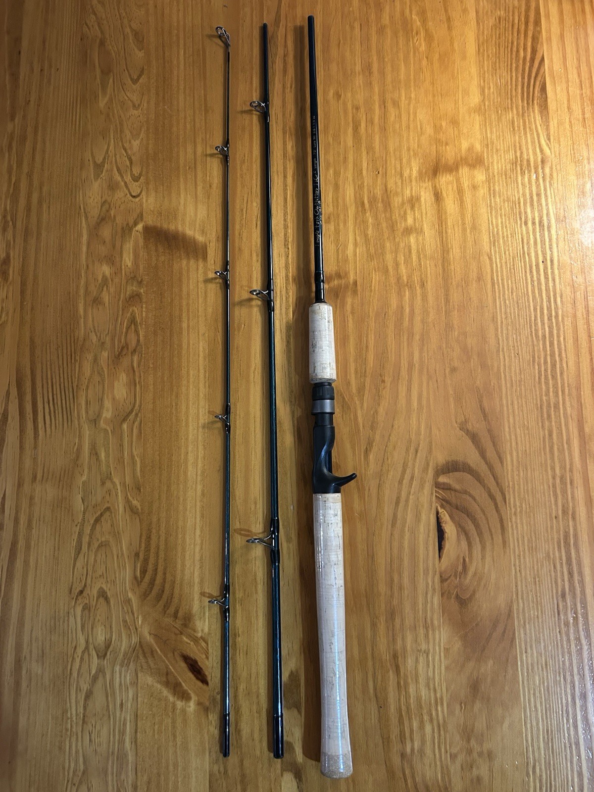TFO TiCr2 Lefty Kreh Signature series 7’ 3 piece casting rod