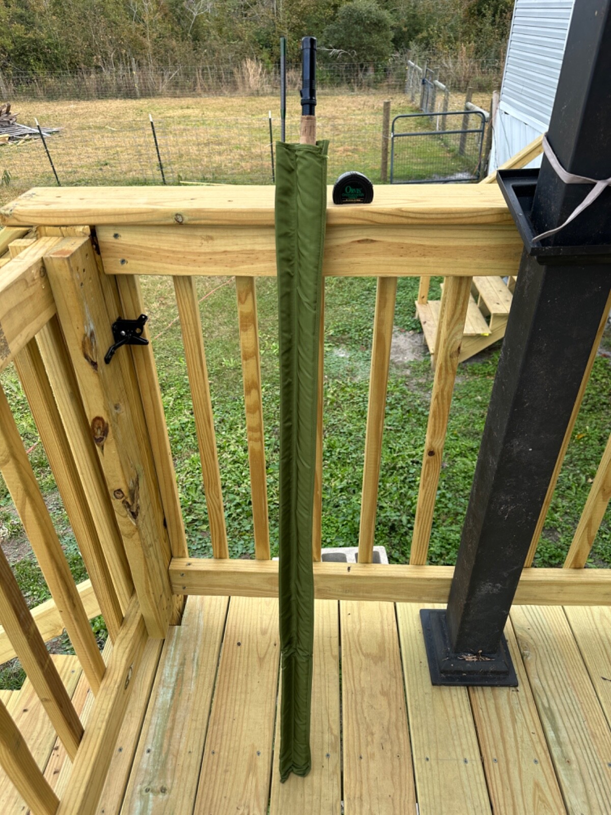 RARE PRE-OWNED Orvis Green Mountain Series Fly Rod 8’6″ 3-1/4 oz for 8 wt (Case)