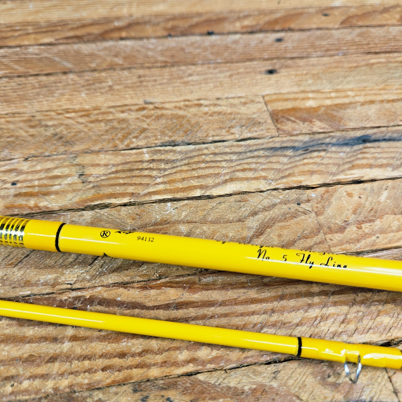New Vintage Eagle Claw Feather Light 6′ 6″ Fly Rod FL 300-66 Wright & McGill Co