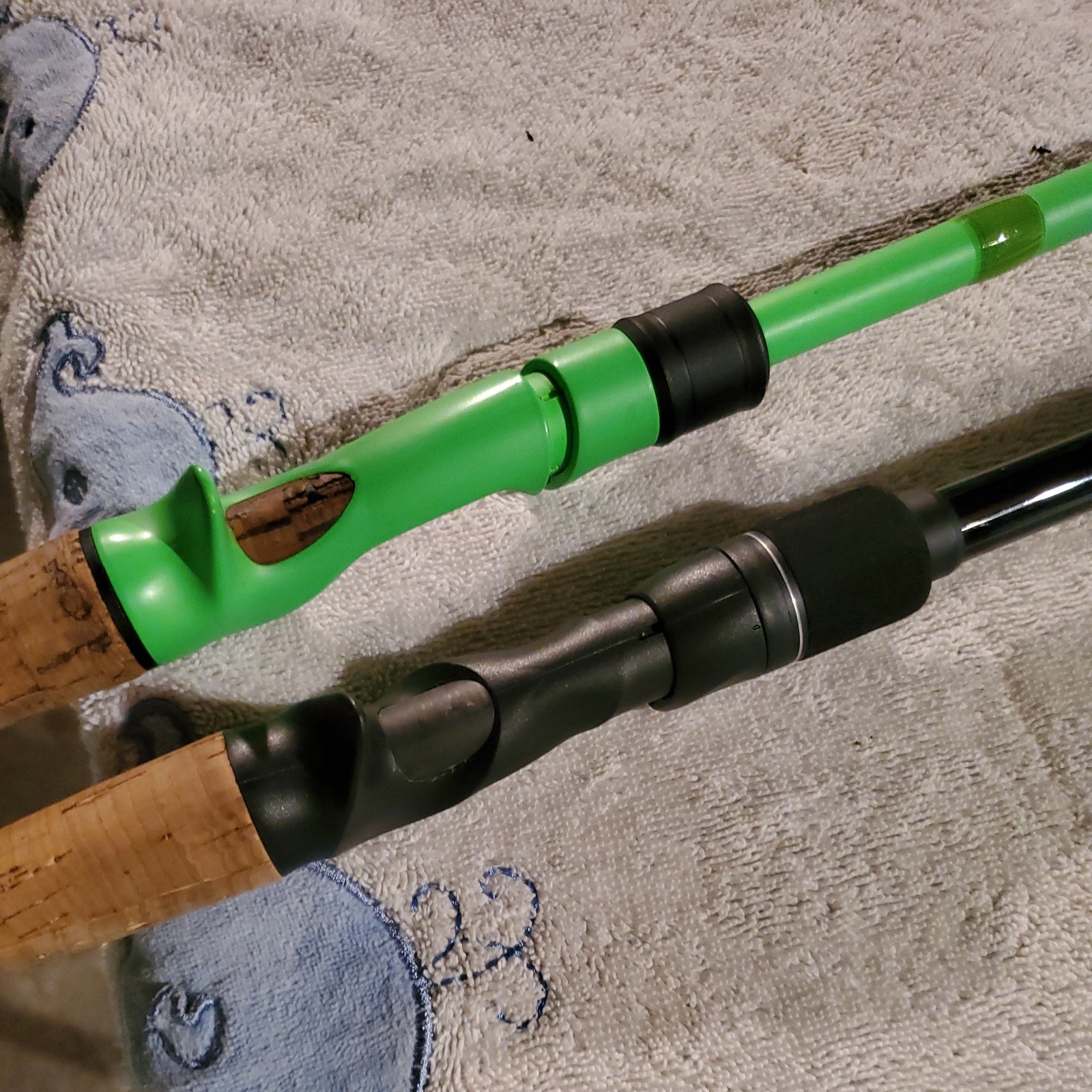 13 Fishing, Fate Black, Defy Black, Both 7′ 11″ Heavy Fast, LOT OF 2