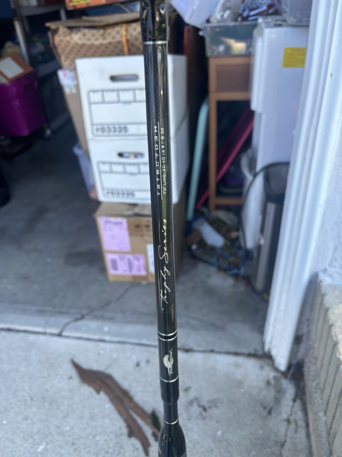 Tsunami Trophy Series Spinning Rods 7’0” Line 30-40lbs 1-6 Oz Rod