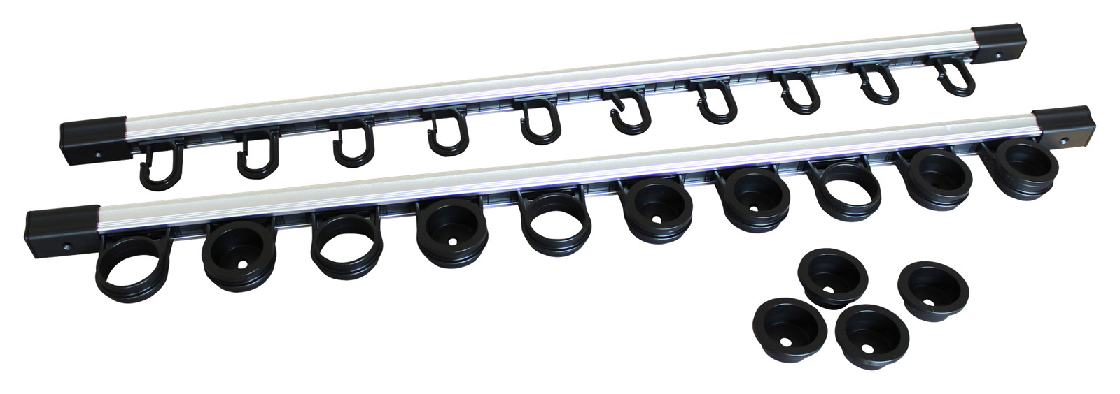 Rush Creek Creations 3-in-1 All-Weather 10 Fishing-Rod Storage Rack