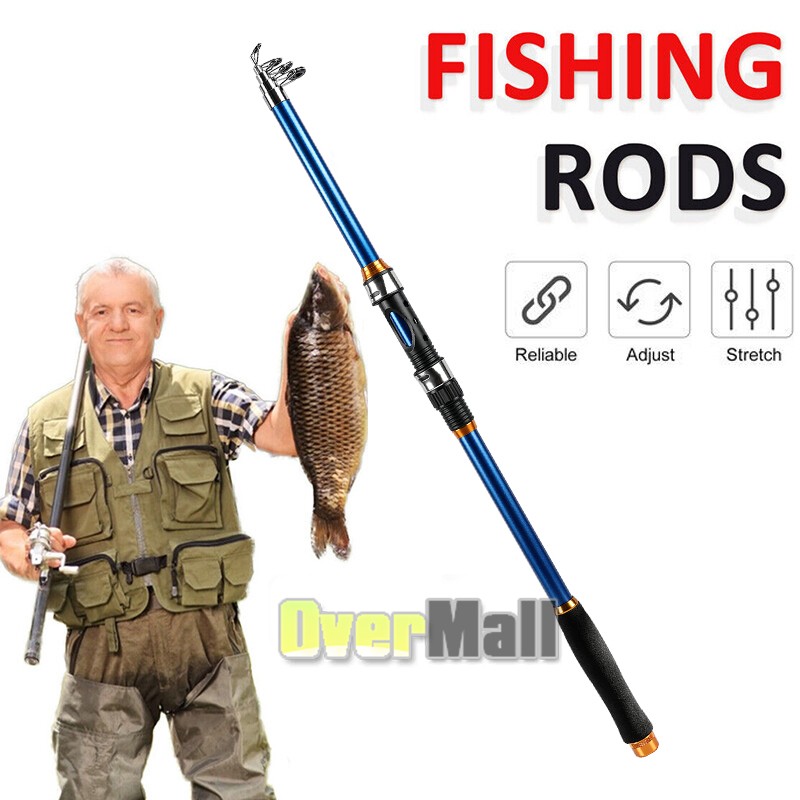 Telescopic Fishing Rod – Portable, Extendable Length for Versatile Saltwater