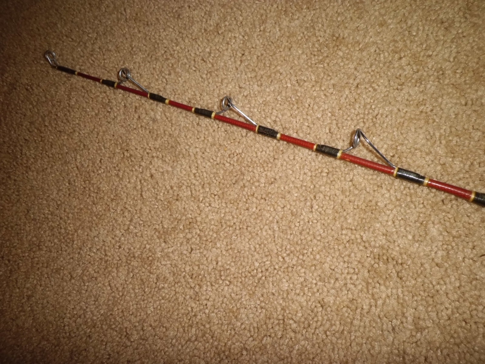 Vintage TRU-LINE Dynamo Maxima Spinning 8′ Rod made in USA
