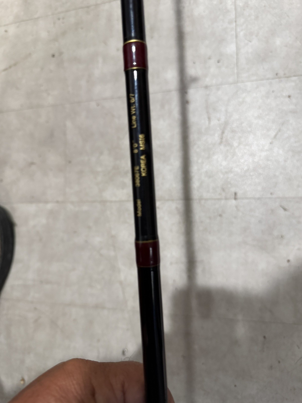 Martin Reel Company 8 Foot 2 Piece 6 /7 WT Fly Rod Model 38067E